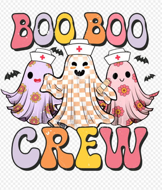 Sublimation- Boo Boo Crew Halloween T-shirts, Sweatshirts, Mugs and much more!!