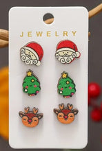 Load image into Gallery viewer, Christmas Themed Earrings