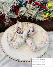 Load image into Gallery viewer, Christmas Knotted Headbands &amp; Matching Headwrap