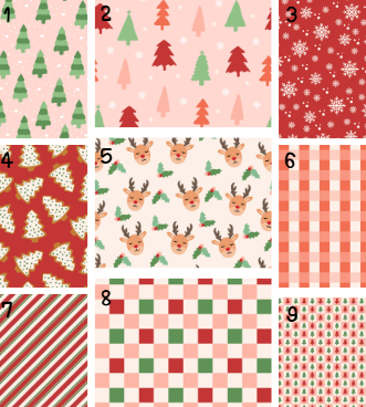 Classic Christmas Coordinating Prints Bullet, DBP, Rib Knit, Velvet, Cotton Like Knits + other fabrics