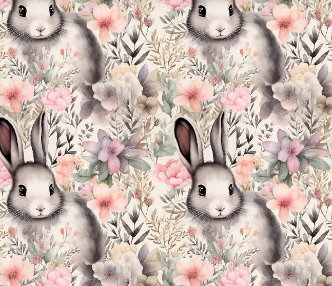 Spring Floral Easter Bunny Bullet, DBP, Rib Knit, Velvet, Cotton Like Knits + other fabrics