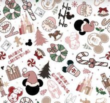 Load image into Gallery viewer, Made to Order Merry Christmas Mouse &amp; Friends Edition Bundle-Blush, Cream &amp; White Bullet, DBP, Rib Knit + other fabrics