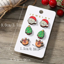 Load image into Gallery viewer, Christmas Themed Earrings