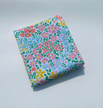 Load image into Gallery viewer, Ready to Ship Bullet knit fabric Spring Mini Floral makes great bows, head wraps, bummies, and more.