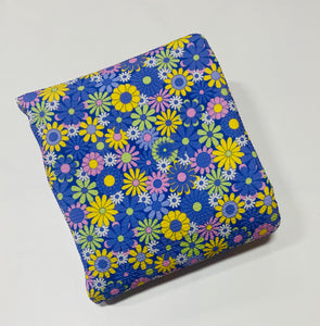 Pre-Order Purple Spring Daisy Floral Bullet, DBP, Rib Knit, Cotton Lycra + other fabrics