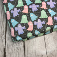 Load image into Gallery viewer, Ready to Ship DBP Pastel Halloween Ghost makes great bows, head wraps, bummies, and more.