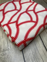 Load image into Gallery viewer, Ready to Ship DBP Fabric Baseball Stich Sports/Teams makes great bows, head wraps, bummies, and more.