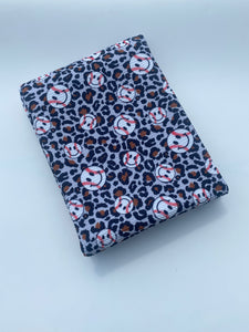 Ready to Ship Bullet knit fabric Cheetah Animals Baseball Sports/Teams makes great bows, head wraps, bummies, and more.