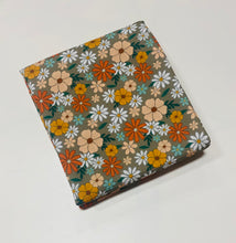 Load image into Gallery viewer, Pre-Order Brown Spring Boho Daisy Floral Bullet, DBP, Rib Knit, Cotton Lycra + other fabrics
