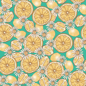 Pre-Order Bullet, DBP, Velvet and Rib Knit fabric Vintage Lemons Food makes great bows, head wraps, bummies, and more.