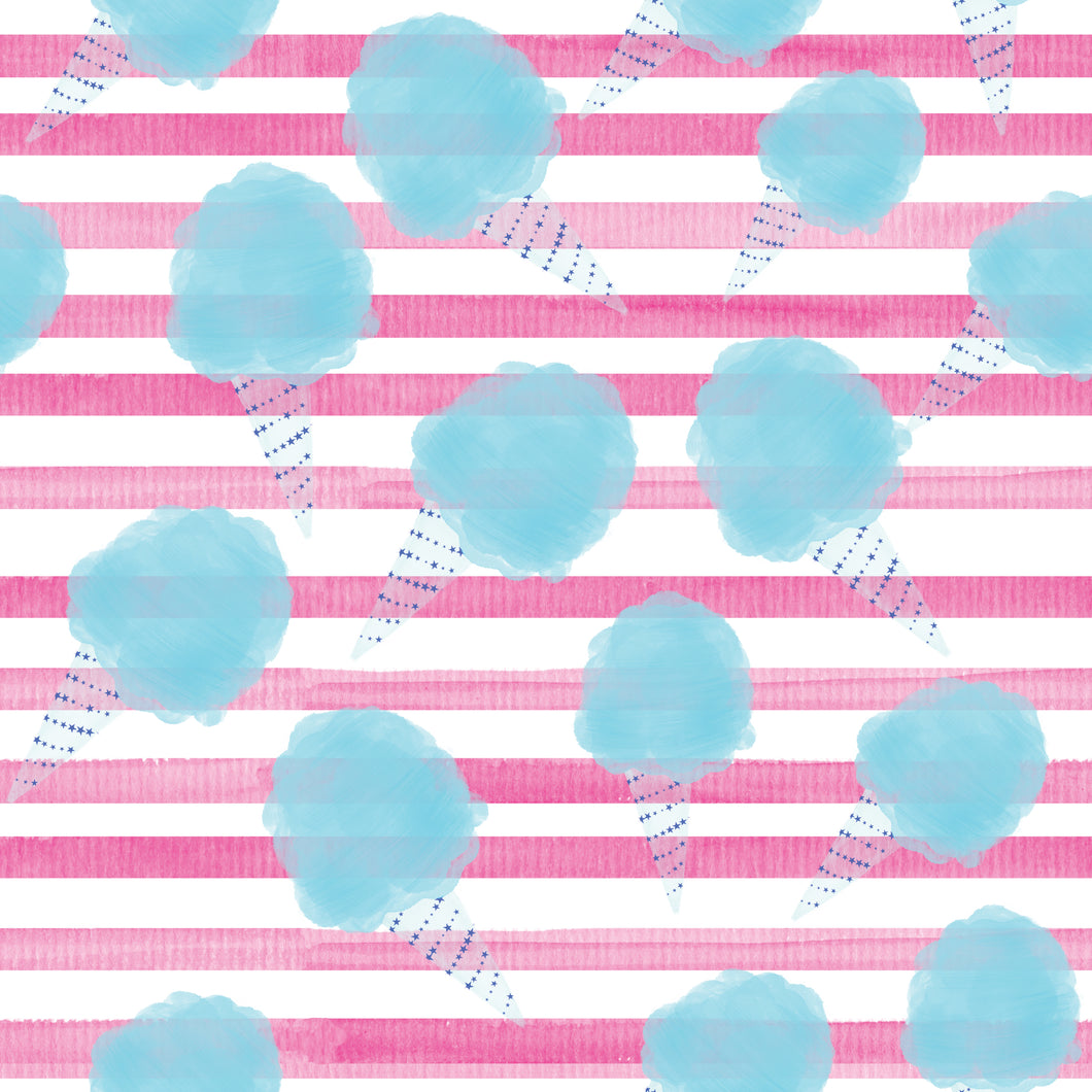 Pre-Order Bullet, DBP, Velvet and Rib Knit fabric Striped Cotton Candy Food Shapes makes great bows, head wraps, bummies, and more.