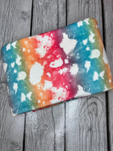 Load image into Gallery viewer, Ready to Ship Velvet Sherbet Paint Splat makes great bows, head wraps, bummies, and more.