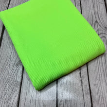 Load image into Gallery viewer, Ready to Ship Solid Bullet Neon Green makes great bows, head wraps, bummies, and more.