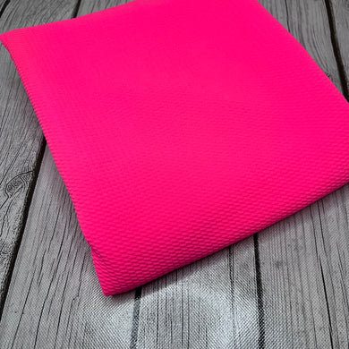 Ready to Ship Solid Knit Hot Pink makes great bows, head wraps, bummies, and more.