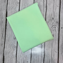 Load image into Gallery viewer, Ready to Ship Solid Bullet Mint Green makes great bows, head wraps, bummies, and more.