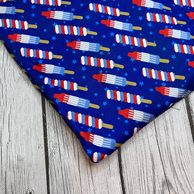 Ready to Ship DBP Fourth of July Bomb Pop Food makes great bows, head wraps,  bummies, and more.