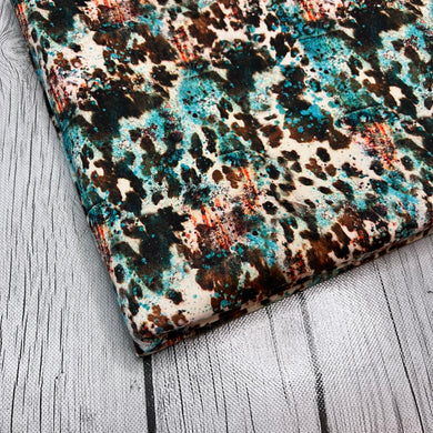 Ready to Ship DBP Western Teal Cowhide Animals makes great bows, head wraps, bummies, and more.