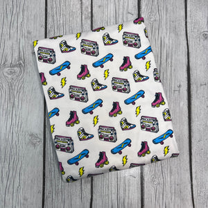 Ready to Ship DBP 90s Skate Jam Boy Print makes great bows, head wraps, bummies, and more.