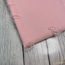 Load image into Gallery viewer, Ready to Ship Pastel Distressed Fabric makes great bows, head wraps, bummies, and more.