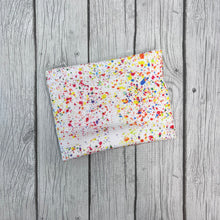 Load image into Gallery viewer, Ready to Ship Bullet fabric Rainbow Shapes Bundles makes great bows, head wraps, bummies, and more.