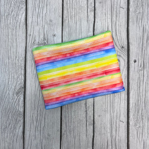 Pre-Order Watercolor Rainbow Shape Bundles Bullet, DBP, Rib Knit, Cotton Lycra + other fabrics