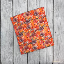Load image into Gallery viewer, Ready to Ship Bullet Orange Fall Floral makes great bows, head wraps,  bummies, and more.