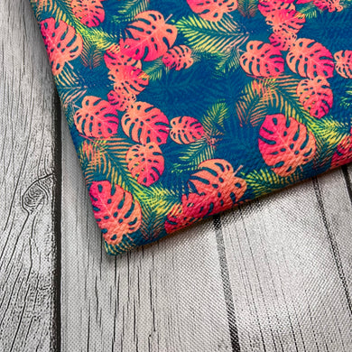 Ready to Ship Bullet Tropical Palm Tree Leaves Floral makes great bows, head wraps, bummies, and more.