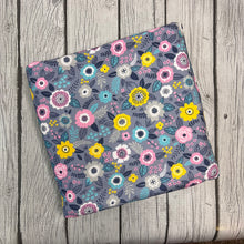 Load image into Gallery viewer, Ready to Ship Bullet Cartoon Summer Floral makes great bows, head wraps, bummies, and more.