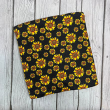 Load image into Gallery viewer, Pre-Order Bullet, DBP, Velvet and Rib Knit fabric Cheetah Sunflowers Floral Animals makes great bows, head wraps, bummies, and more.