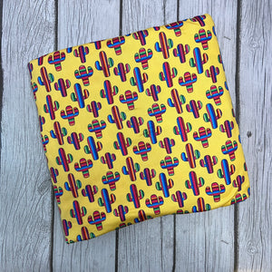 Ready to Ship DBP Cactus Serape Floral Western makes great bows, head wraps, bummies, and more.