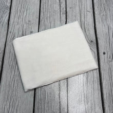 Load image into Gallery viewer, Pre-Cut Solid Velvet Fabric Strips White for headwraps, bows on nylons or clips 5.5-6x60