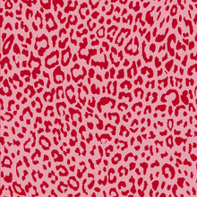 Load image into Gallery viewer, Pre-Order Red Cheetah Animals Bullet, DBP, Rib Knit, Cotton Lycra + other fabrics