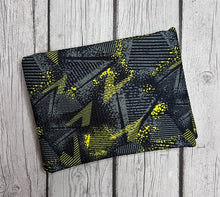 Load image into Gallery viewer, Pre-Order Black and Yellow Boy Print Bullet, DBP, Rib Knit, Cotton Lycra + other fabrics