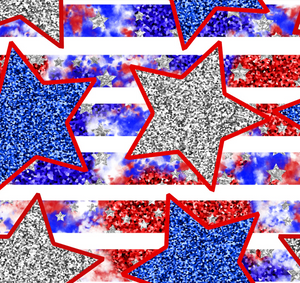 Pre-Order Bullet, DBP, Velvet, Rib Knit fabric Fourth of July Faux Glitter Stars Stripes Shapes makes great bows, head wraps, bummies, and more.