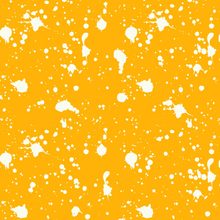Load image into Gallery viewer, Pre-Order Bullet, DBP, Velvet and Rib Knit fabric Yellow Bleach Paint Splat makes great bows, head wraps, bummies, and more.