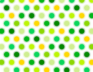 Pre-Order St. Patty Patrick's Green Yellow Dots Shapes Bullet, DBP, Rib Knit, Cotton Lycra + other fabrics