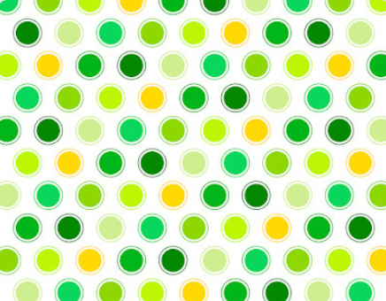 Pre-Order St. Patty Patrick's Green Yellow Dots Shapes Bullet, DBP, Rib Knit, Cotton Lycra + other fabrics