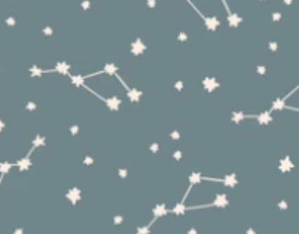 Pre-Order Dark Mint Constellations Seasons Bullet, DBP, Rib Knit, Cotton Lycra + other fabrics