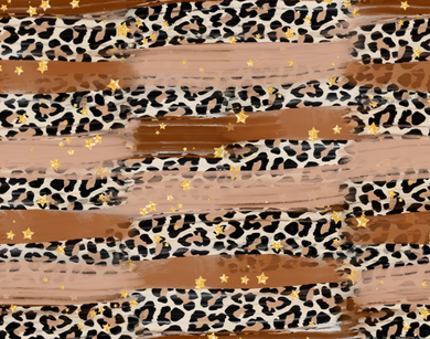Pre-Order Bullet, DBP, Velvet and Rib Knit fabric Brown Cheetah Brushstrokes Animals makes great bows, head wraps, bummies, and more.