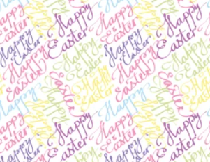 Pre-Order Bullet, DBP, Velvet and Rib Knit Happy Easter Script Title makes great bows, head wraps, bummies, and more.