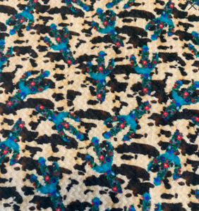 Ready to Ship Bullet Cow Cactus Animal Western Floral makes great bows, head wraps, bummies, and more.