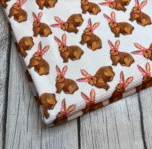 Load image into Gallery viewer, Ready to Ship Bullet Easter Bunny Animal makes great bows, head wraps, bummies, and more.