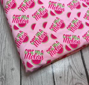 Ready to Ship DBP One in a Melon Food Title makes great bows, head wraps, bummies, and more.