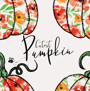 Pre-Order Bullet, DBP, Velvet and Rib Knit Cutest Pumpkin Fall Halloween makes great bows, head wraps, bummies, and more.