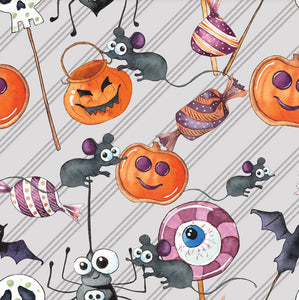 Pre-Order Mouse Halloween Bullet, DBP, Rib Knit, Cotton Lycra + other fabrics