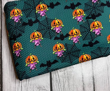 Load image into Gallery viewer, Pre-Order Bullet, DBP, Velvet and Rib Knit Halloween Pumpkin Heads makes great bows, head wraps, bummies, and more.