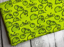 Load image into Gallery viewer, Pre-Order Sea of Poison Apples Halloween Bullet, DBP, Rib Knit, Cotton Lycra + other fabrics