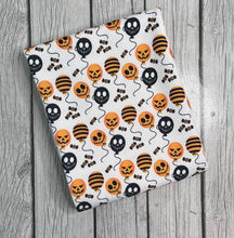 Load image into Gallery viewer, Ready to Ship Bullet fabric Halloween Balloons makes great bows, head wraps, bummies, and more.