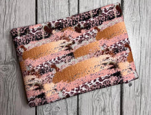 Load image into Gallery viewer, Ready to Ship Bullet Rose Gold Pink Leopard Brushstrokes Animals makes great bows, head wraps,  bummies, and more.
