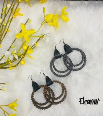 Eleanor Wood Earrings